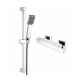 Piron Square Thermostatic Shower Chrome